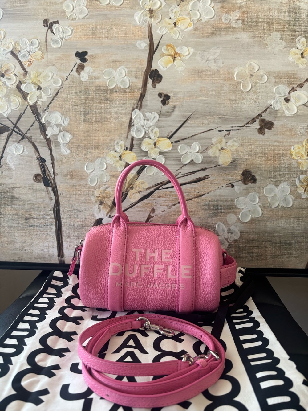 Marc Jacobs Pink The Duffle Mini Leather Satchel